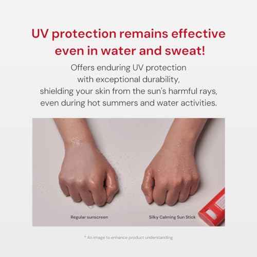 THANKYOU FARMER Sun Project Silky Calming Sun Stick SPF50+ PA++++, Water-Resistant, Matte Finish, Calamine and Centella Asiatica, Korean Sunscreen Stick Face, Travel Size, Korean Sunscreen for Face