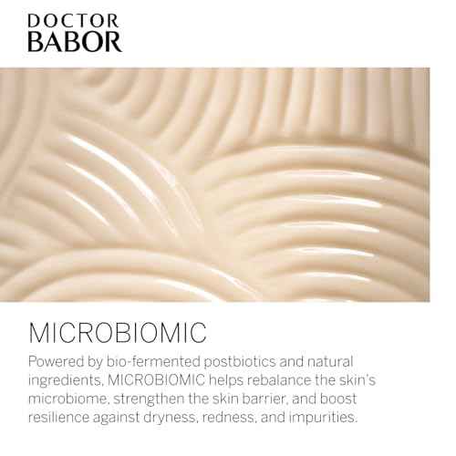 BABOR Microbiomic Stress Defense Mushroom Cream, Antioxidant and Microbiome Complex Protect, Moisturizer Balances and Revitalizes Skin, Improve Skin Barrier, Reduce Fine Lines & Wrinkles, 1.69 oz