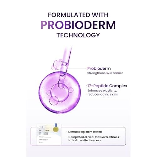 BIOHEAL BOH Probioderm 3D Lifting Skincare Set | Anti-Aging Face Moisturizer Night Cream, Ampoule & Facial Serum Spray | Korean Skin Care Kit for Firming & Hydration | K Beauty Gift Set for Women