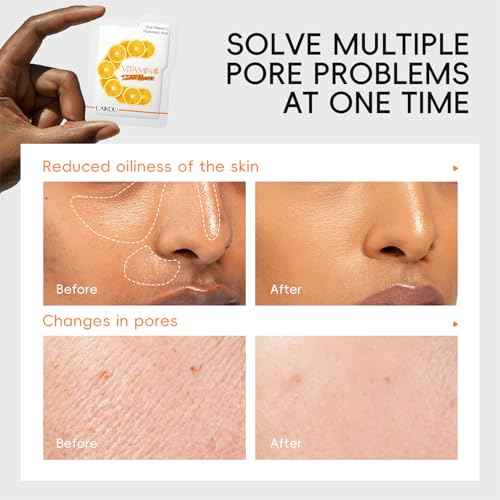 Sakura Face Mask Skin Care - Korean Face Mask Set Clean Pore, Hydrating, Facial Mask Sheet Masks Kit - Clay Mud Mask & Sleeping Mask, Hydrating Face Masks Day & Night Care (15Pack, Vitamin C 01)