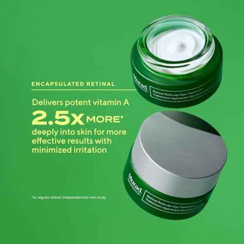 Murad Retinal ReSculpt Eye Lift Treatment - Age-Defying Eye Cream with Encapsulated Retinal, Gentian Root, & Oat-Firming Film for Youthful Eyes - Tightens Droopy Lids & Under-Eye Bags - 0.5 Fl Oz