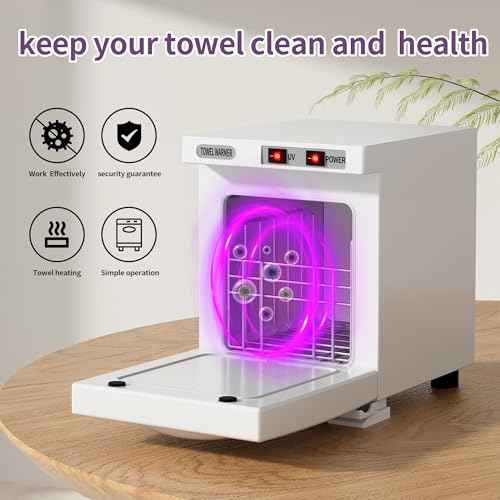 Towel Warmer, 5L Small Hot Towel Warmers for Spa, Towel heater for Facials and Towel Warmer Esthetician. (White)