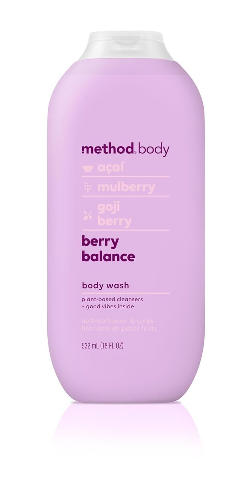 Method Body Wash, Berry Balance, Paraben and Phthalate Free, 18 oz (Pack of 1)