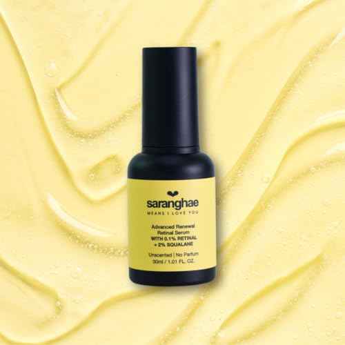 Love Saranghae Advanced Renewal Retinal Serum ? Lightweight Face Serum with Encapsulated Retinal, Niacinamide & Squalane ? Smooth, Brighten & Hydrate Skin ? 30ml