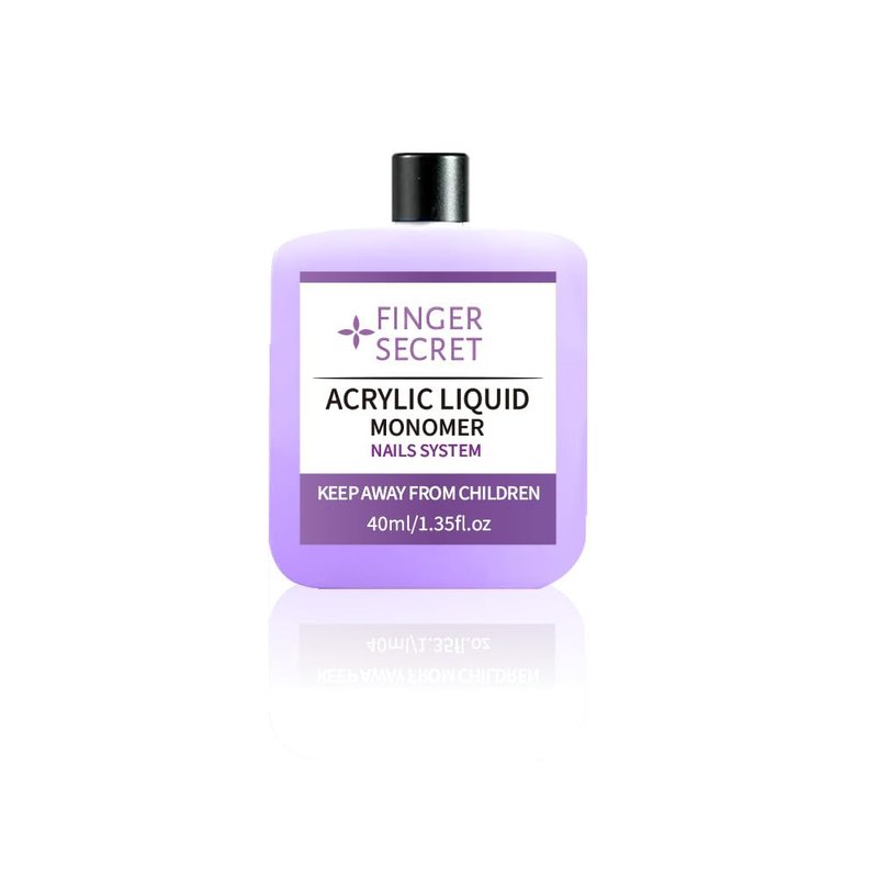 Arcylic Liquid monomer 120ml for Acrylic Nail Kit, Liquid Acrylic for Nails,Monomer Acrylic Nail Liquid,Acrylic Liquid for Acrylic Powder Nails Extension for Nail Art Manicure DIY