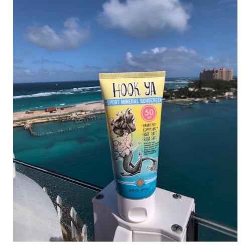 Hawaii Reef Compliant, Non-Nano Mineral Sunscreen 3oz Travel Size, (2) Pack 6oz Total, UVA/UVB Protection, Octinoxate-Oxybenzone Free, No Fragrance, PABA-Paraben free, Made in USA