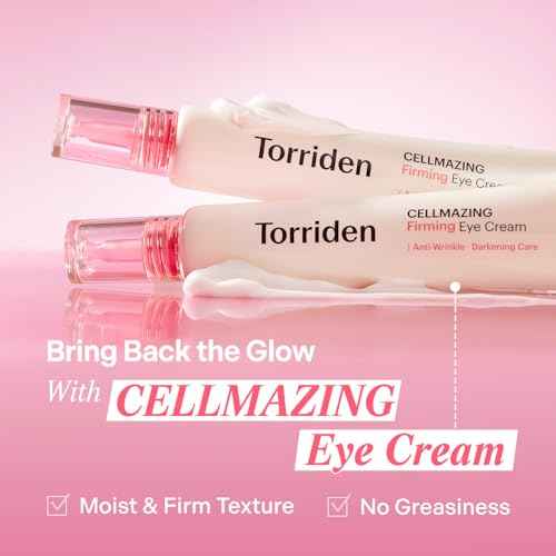 Torriden CELLMAZING Collagen Firming Eye Cream 30ml (1.01 fl.oz) | Wrinkle Improvement and Dark Circles Care | 5D Collagen Complex, 4R Pure Retinol