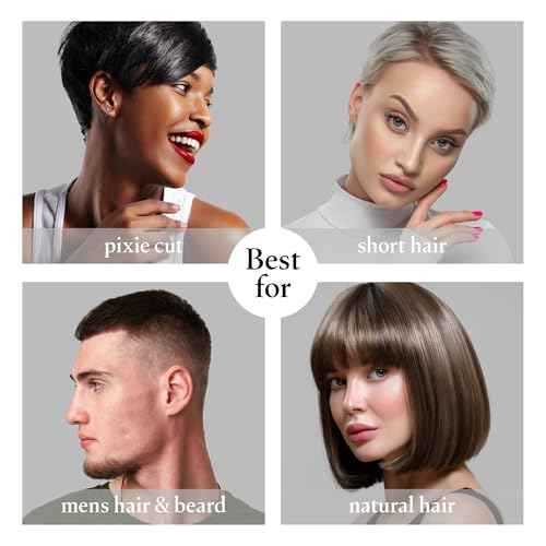 Red by Kiss Pencil Flat Iron up to 450¡ÆF Thin Small Tourmaline Ceramic Plate 0.3 inch (3/10") for Women and Men, Short to Medium Hair, Pixie Cut, Bangs, Edges.. A Travel Pouch and a Glove Included