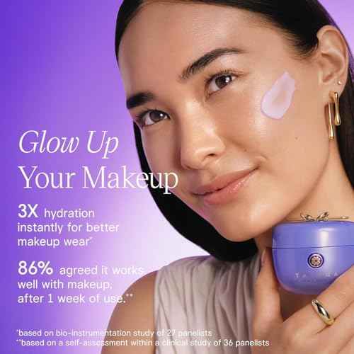 TATCHA The Dewy Skin Cream, Jumbo | Rich Line-Plumping Moisturizer - Hydrate, Plump, and Protect Dry Skin | 75 ml / 2.54 fl. oz.