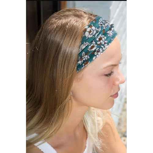 AKTVSHOW 12 Pack Boho Headbands - Wide Non-Slip Elastic Headbands, Trendy Hair Accessories for Women's Yoga, Workout, and Fashion