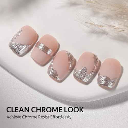 GAOY 2 Pcs Matte Gel Top Coat for Gel Nail Polish, 16ml Powder-Resist Matte Finish for Detail Chrome Isolation Powder Painting Long Lasting UV Light Cure Nail Art DIY