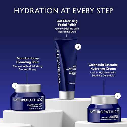 Naturopathica Oat Cleansing Facial Polish - Multi-Use Facial Cleanser - Face Scrub & Mask - Exfoliating Face Wash for Women & Men - Gentle Exfoliating - 5 fl oz