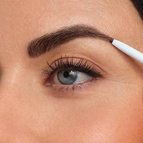 jane iredale PureBrow Precision Pencil, Retractable Ultra-Fine Pencil + Spoolie Defines, Fills Gaps, & Fluffs, Water-Resistant, Smudge-Proof Formula