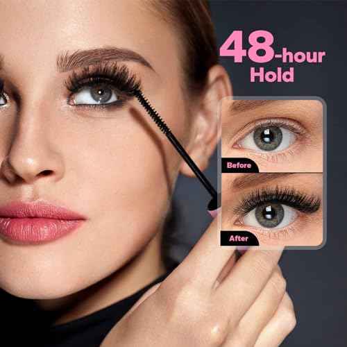 Choppie Lash Cluster Glue (0.17 fl.oz), 2-in-1 Super Strong Hold and Long Lasting 48-72 Hours Lash Glue for Eyelash Clusters, Quick Drying Waterproof Professional Eyelash Extension Adhesive