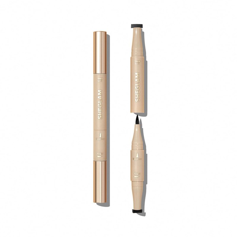 SHEGLAM Do It All 2-In-1 Eyeliner Waterproof Matte Eyeliner with A Eyeliner Remover