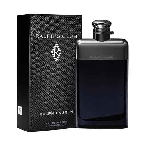 RALPH LAUREN FRAGRANCES - Ralph's Club - Eau de Parfum - Men's Cologne - Woody & Fresh - With Lavandin, Sage, Vetiver, and Cedarwood - Medium Intensity
