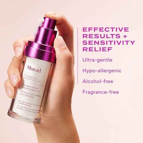 Murad Heartleaf Gentle Resurfacing Serum ? Low-Dose Glycolic Acid, AHA and Heartleaf Comfortably Exfoliates Senstive Skin to Improve Radiance and Smooth Fine Lines & Wrinkles ? 1.0 Fl Oz