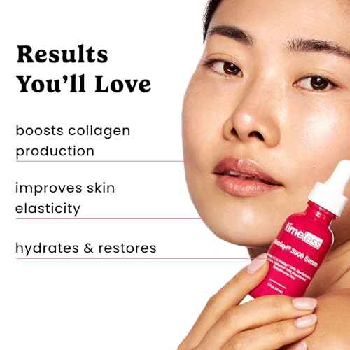 Timeless Skin Care Matrixyl 3000 Serum - Personal Care Face Serum Supports Hydration - with Hyaluronic Acid - Fragrance-Free - for Skin Care - 4 oz