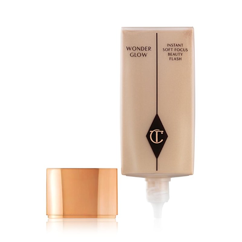 Charlotte Tilbury Wonderglow Face Primer - Illuminating Hydrating Primer for Dewy Skin | Blurs Imperfections & Fine Lines