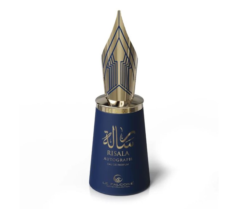 Le Falcone Risala Autograph 3.4 fl oz / 100 ml Eau de Parfum – unique unisex signature fragrance with lime, coconut, leather & ambergris – long lasting luxury