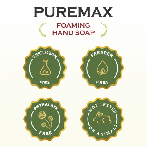 Foaming Hand Soap Refills | Lemon Basil | All-Natural | Gentle, Moisturizing | Made in USA | 128 Fl Oz (1 Gallon)