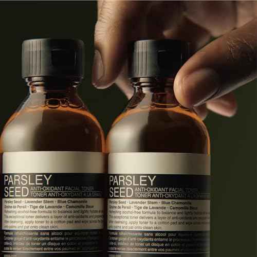 Aesop Parsley Seed Anti-Oxidant Facial Toner | Alcohol-Free Formula with Parsley Seed, Lavender Stem & Blue Chamomile to Soothe & Balance Skin | 200 mL / 6.8 oz