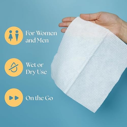 Disposable Face Towels, 3 Pack (210 Total), Enriched with Camellia Extract, Large Facial Cleansing Wipes, Quick-Dry Makeup Remover Cloths, Soft Towelettes for Women & Men - 7.9"x7.9"