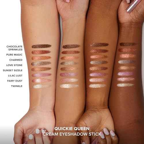 Too Faced Quickie Queen Eye Shadow Sticks | Creamy, Long Wearing + Non-Creasing, High-Impact Sparkle