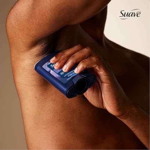 Suave Antiperspirant Deodorant for Men Variety 4-Pack ? Active Sport, Bergamot & Wood + Stress Protect, Lavender & Cedarwood, 48H Sweat & Odor Protection, 2.7 Oz Ea