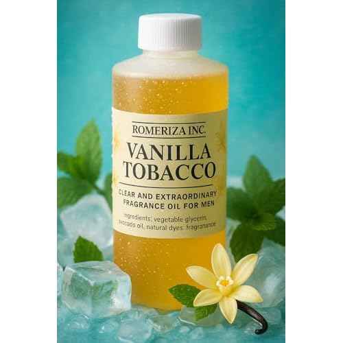 Vanilla Tobacco Clear and Extordnary Fragrance Oil, Scented of Elegance for Men