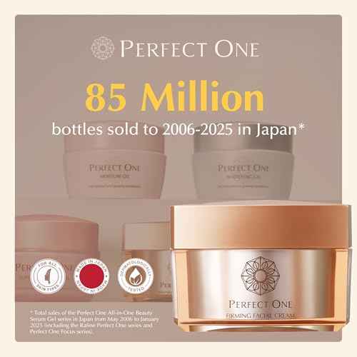 PERFECT ONE Firming Face Cream ? Anti-Aging Collagen Moisturizer with Hyaluronic Acid, Niacinamide, and Squalane for firmer, brighter hydrated skin ? All-in-One Skin Tightening Facial & Eye Cream, 50g