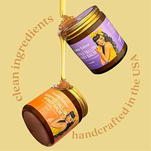 Face & Body Cream ? Whipped Beef Tallow & Manuka Honey Balm for Dry Skin, Eczema & Sensitive Skin ? Natural Moisturizer, Lavender Scent, 4oz