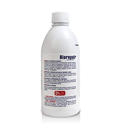 Biorepair Collutorio Mouthwash 500ml/16.9 fl.oz Pack of 2