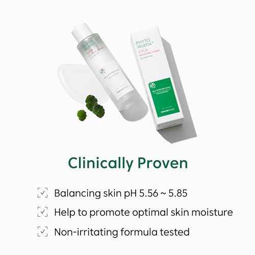 THANKYOU FARMER Phyto Relieful CICA PHA LHA Boosting Toner 7.03 fl oz (200ml), Dermatologist Tested, Alcohol-Free Liquid Exfoliant for Face, Oil-Free Hydrating Toner, Vegan, Fragrance-Free
