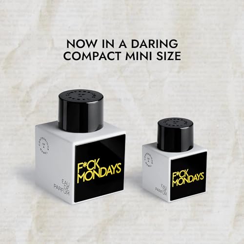 Confessions of a Rebel F*ck Mondays EDP - Perfumes for Women - Eau De Parfum - Cologne for Men - 20 ml / 0.67 fl. oz.
