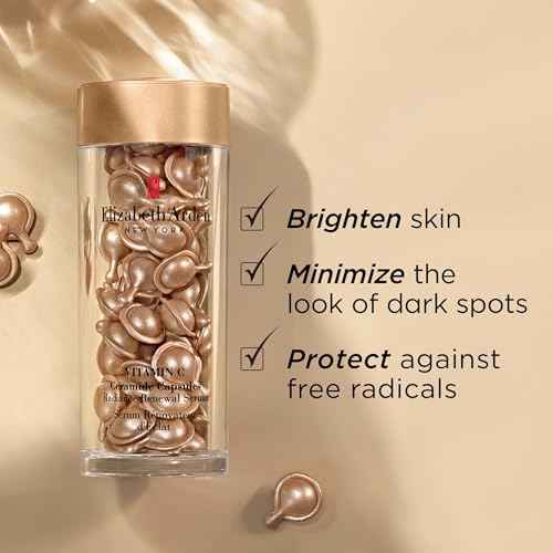 Elizabeth Arden Vitamin C Ceramide Capsules Serum, Daily Skin Care, Birghtening Face Serum