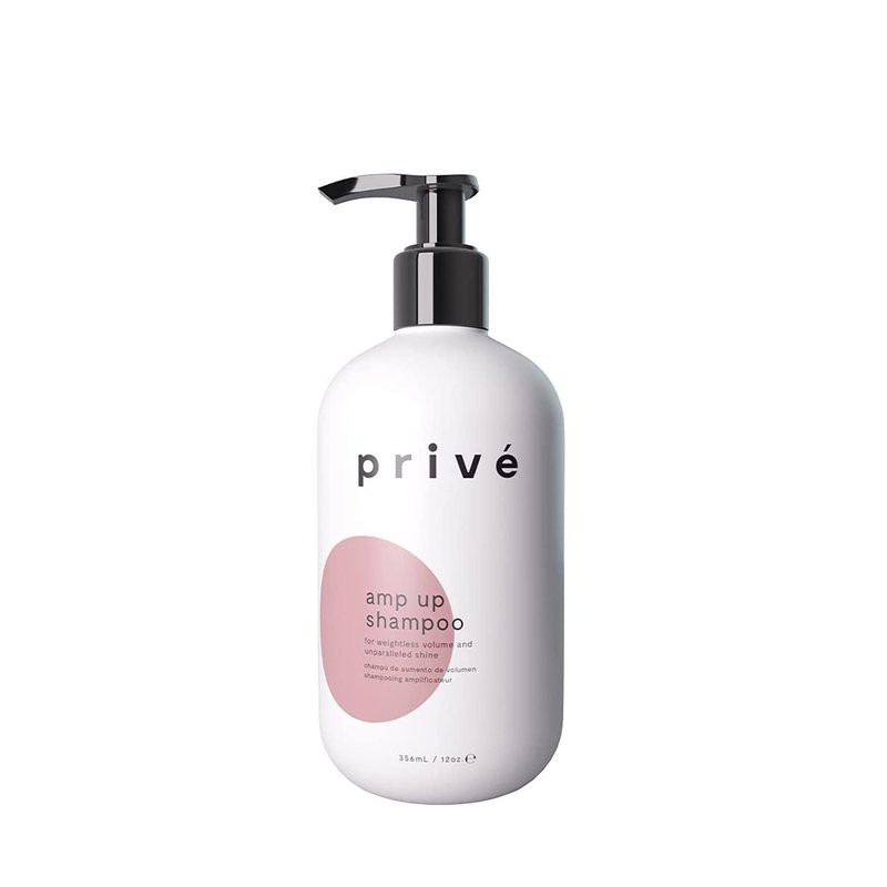 Privé Amp Up Volumizing Shampoo - Lightweight, Sulfate-Free Formula for Fine Hair - 12 oz