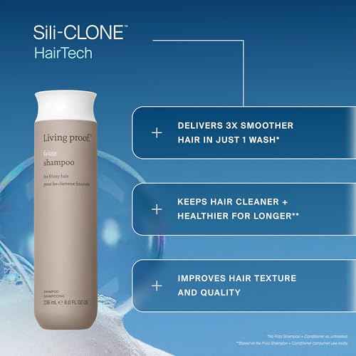 Living Proof No Frizz Shampoo ? Controls Frizz, Smoothes, Softens, Protects from Humidity, Gentle for All Hair Types