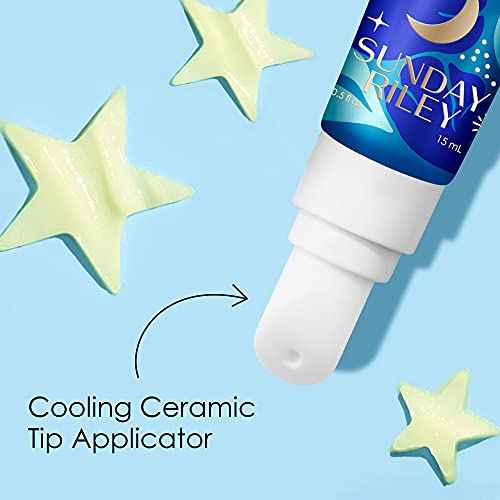 Sunday Riley 5 Stars Retinol + Niacinamide Anti Aging Eye Serum Dark Circles and Wrinkle Eye Cream