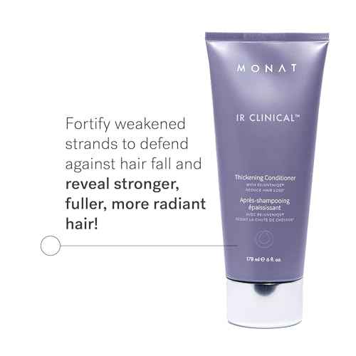 MONAT IR Clinical Thickening Conditioner ? Vegan Conditioner For Thinning Hair with Rosemary & Mint ? Repairing And Volume Boosting Action For Thicker/Fuller-Looking Hair