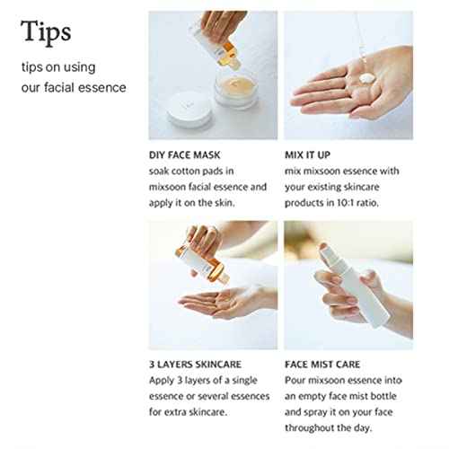 mixsoon Bifida Ferment Essence - Hydrating, Strengthening and Soothing for Face, Gentle Formula for Barrier Care 30ml / 1.01 fl.oz. Korean Glass Skin Care
