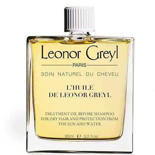 Leonor Greyl L'Huile Pre-Shampoo Treatment for Hair | Hair Oil Treatment for Dry Hair, Protection from the Sun and Water, 3.2 FL OZ, Made In France