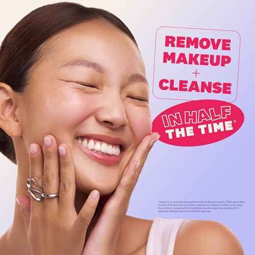 The Face Shop Rice Water Bright Milk & Jelly Double Cleanser, Double Cleansing in Half the Time, 2-in-1 Makeup Remover & Face Wash, Hydrating & Moisturizing, Korean Skin Care, Vegan, 6.4 fl. oz.