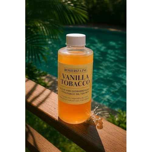 Vanilla Tobacco Clear and Extordnary Fragrance Oil, Scented of Elegance for Men