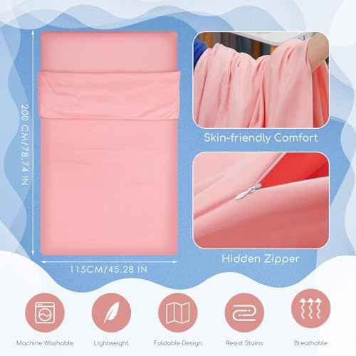 Irenare Self Tan Sleep Sack Reusable Body Self Tanners Lightweight Breathable Tanning Sleeping Sac for Bed Travel Sleeping Bag