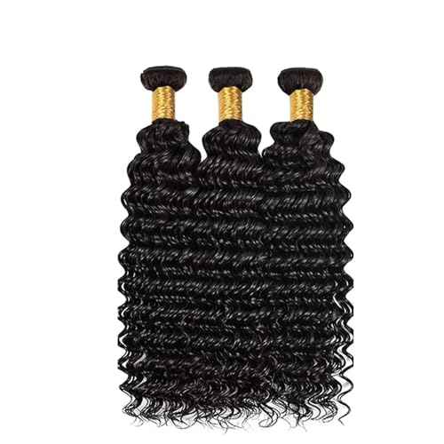 34 34 34 Inch Deep Wave Bundles Human Hair Unprocessed Brazilian Virgin Hair Extensions Raw Loose Deep Wave Bundles Huma Hair