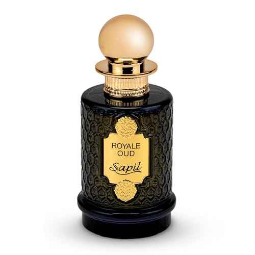 Sapil Royale Oud Unisex Eau De Parfum ? Saffron, Nutmeg & Patchouli Musk Blend ? Long-Lasting Luxury Arabic Oud Perfume for Men & Women ? Premium Dubai Fragrance ? 3.38 oz
