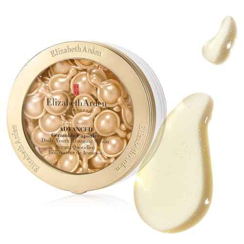 Elizabeth Arden Advanced Ceramide Face Serum Capsules, Anti-Aging Skincare Gift for Women, Fragrance-Free Hydrating Formula for Radiant, Firm Skin