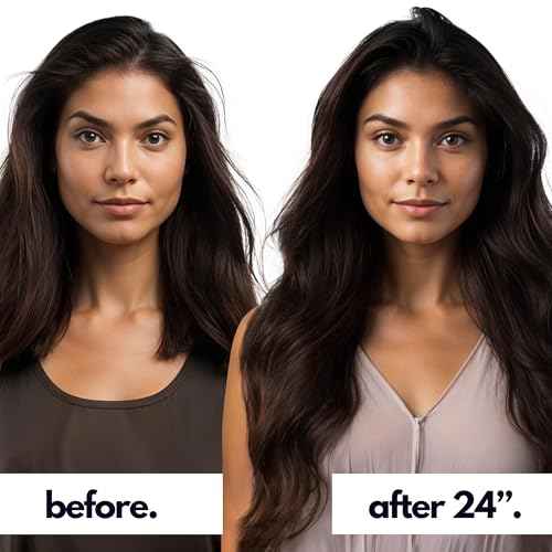 Irresistible Me Real Human Hair Extensions Clip Ins ? 100% Human Hair Clip In Extensions for Length & Volume ? Invisible Extension ? Heat Resistant & Dyeable ? Chocolate Brown, 14 Inches