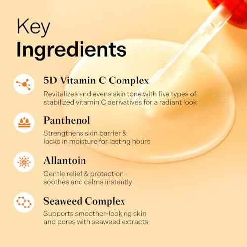 Torriden CELLMAZING Vita C Ampoule 30ml (1.01 fl.oz.) | Refining Sagging Pores and Skin Texture | 5D Vitamin C, Seaweed Complex, Panthenol | Korean Facial Serum